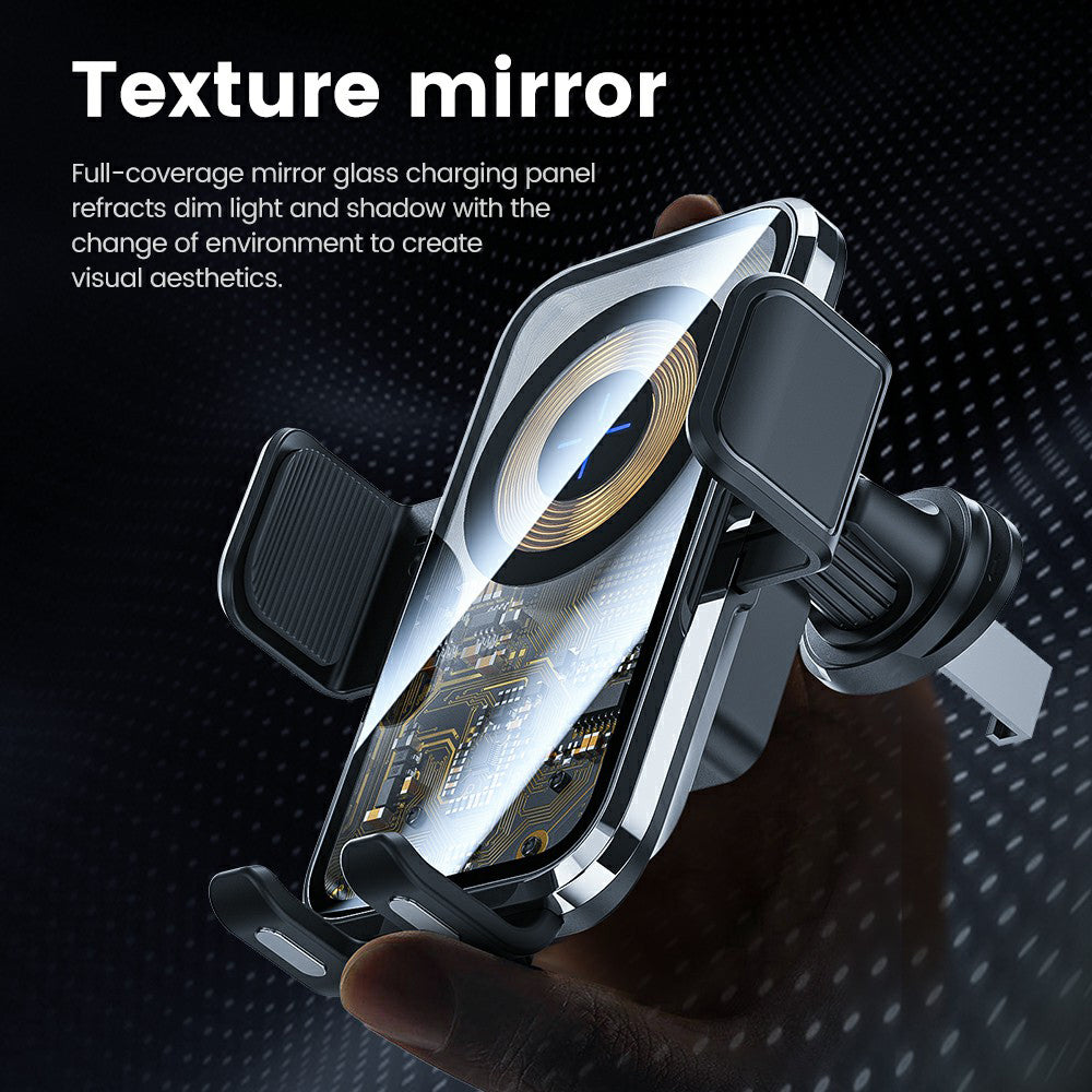 X11 Car Air Vent Hook Wireless Charger Intelligent Induction 15W Fast Charger X11 Car Air Vent Hook Wireless Charger Intelligent Induction 15W Fast Charger